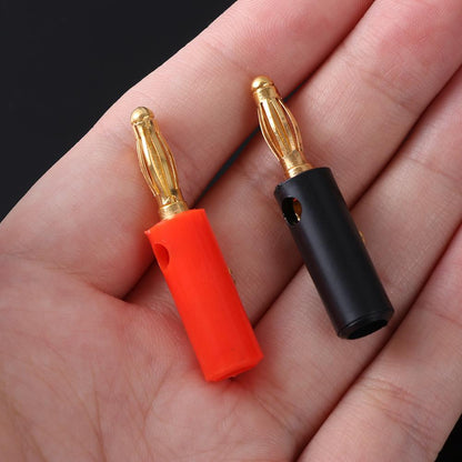 Speakers Accessories Wire Cable Connector Speaker Plugs Banana Plugs Audio Jack
