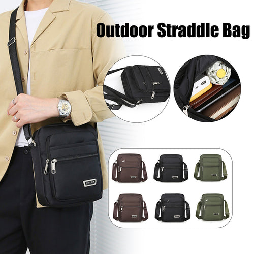 Mens Shoulder Bag Travel Crossbody Messenger Bag Casual Handbag for Men and Boys