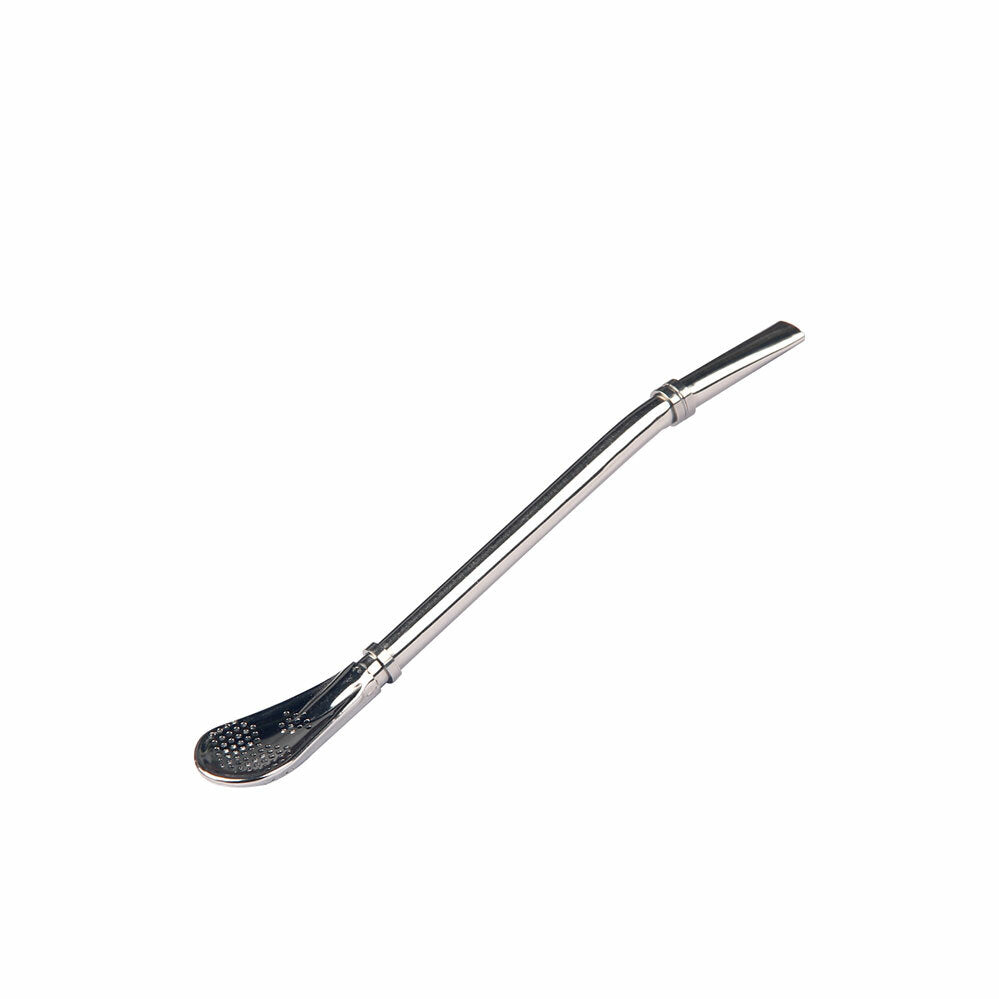 2X Gourd AU Drinking Bombilla Filter Spoon Stainless Steel Mate Yerba Tea Straw