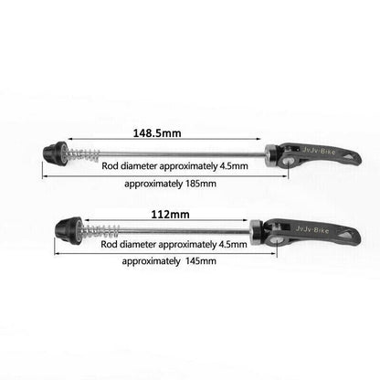 MTB Road Bicycle Bike Wheel Hub Skewer Front Rear Quick Release Axle
