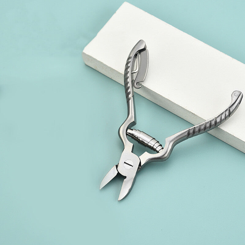 Professional Heavy Duty Steel Toe Nail Clippers Thick Nails Plier Podiatry Tool