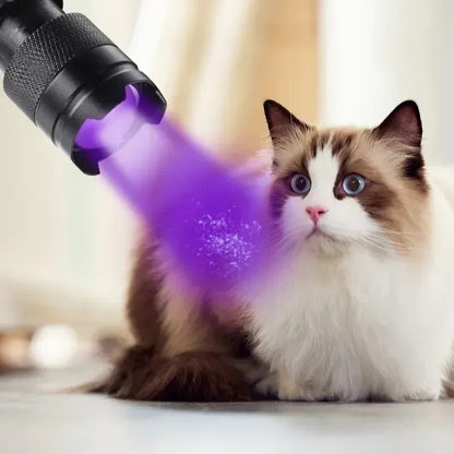 UV Ultra Violet LED Flashlight Blacklight Light 365 395 nM Inspection Lamp Torch