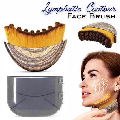 Lymphatic Contour Face Brush Dry Brushing Face Brush Lymphatic Drainage Massage