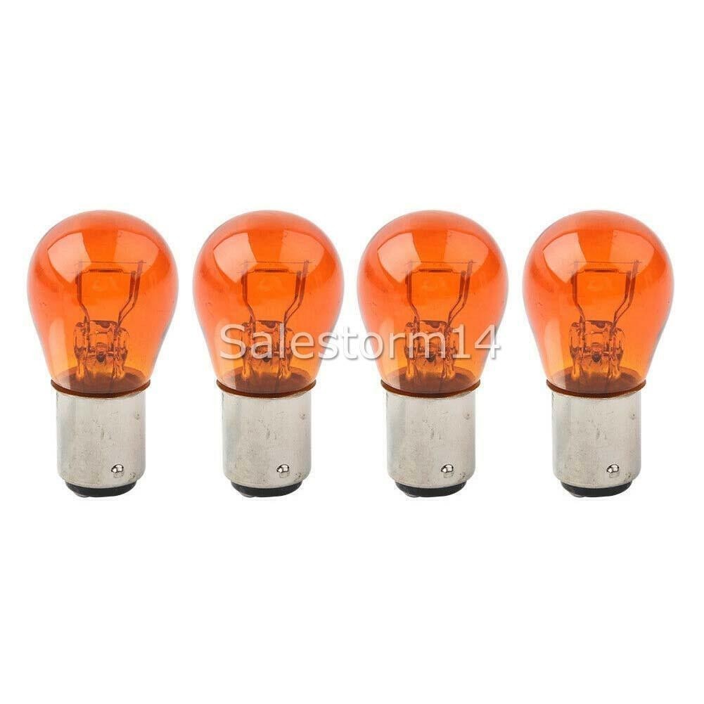 Turn Signal Light Indicator Amber Lens Cover for Harley Dyna Softail Sportster