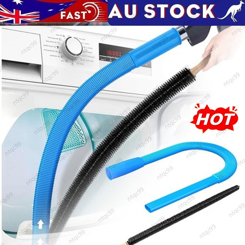 Dryer Vent Cleaner Kit Lint Remover Cleaning Brush Vacuum Hose Attachment