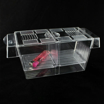 Large Breeding Aquarium Fish Tank Guppy Hatchery Breeder Rearing Isolation Box