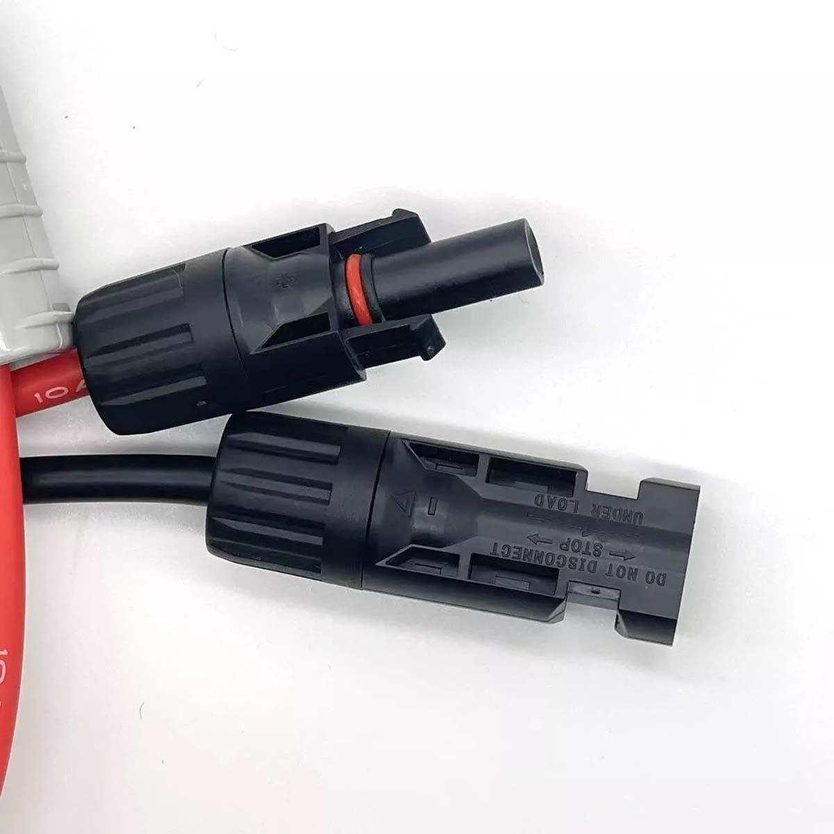 50A Anderson Plug to MC4 Solar Panel Y Connector 10AWG 30cm Heavy Duty