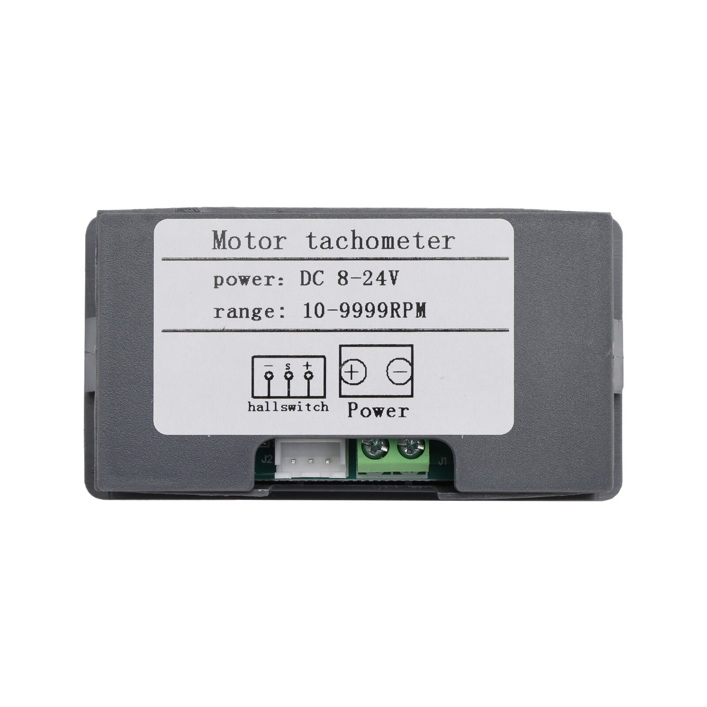 4 Digital LED Tachometer RPM Speed Meter With Hall Proximity Switch Sensor NPN