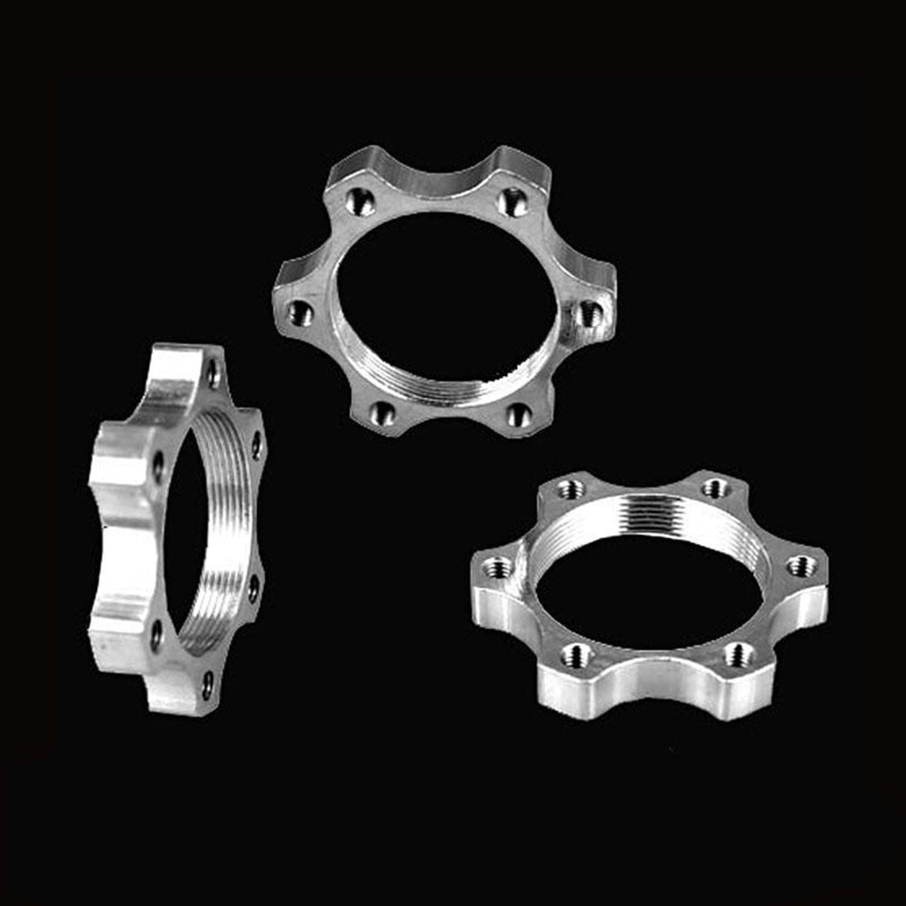 Freewheel Bike Flange Adapter 6 Bolt Threaded Hubs Disk Disc Brake Rotor