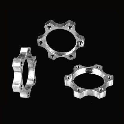Freewheel Bike Flange Adapter 6 Bolt Threaded Hubs Disk Disc Brake Rotor