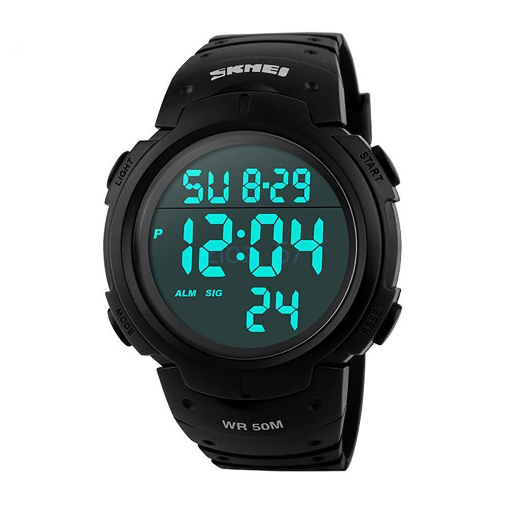 AU Skmei Extra Large Display Digital Watch Sports Stopwatch Electronic Gift 2022