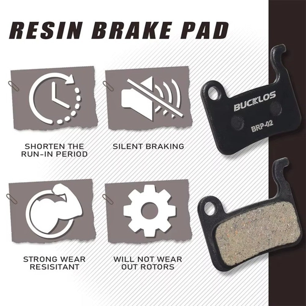 BUCKLOS Bike Brake Pads MTB Hydraulic Brake Pads for SHIMANO A01S M06 M07
