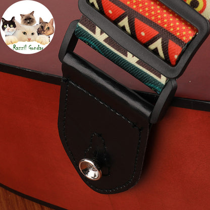 Electric Guitar Strap Adjustable Leather Belt Acoustic Guitar Bass Accessories
