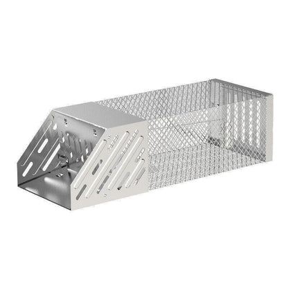 1X Continuous Rat Trap Cage Animal Bait Safe Catch Pest Rodent Mouse Control Box