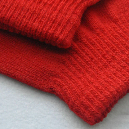 Winter Warm Children Gloves Solid Kids Mittens Gloves Knitted Children Glove