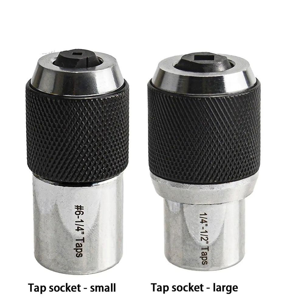 1/3Pcs 3/8 inch Drive Tap Extractor Socket Ratchet Wrench Tap Socket Adapter