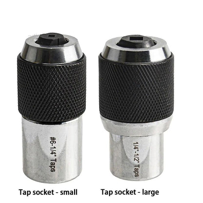 1/3Pcs 3/8 inch Drive Tap Extractor Socket Ratchet Wrench Tap Socket Adapter