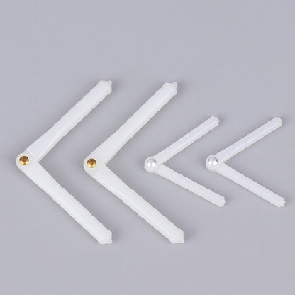 10 PCS Diameter 2.5mm 4.5mm Plastic Pin Hinge For RC Airplane Model Wing