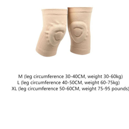 1 Pair Silicone Knee Pads Wrap Pads  Fitness Dance Skating sports