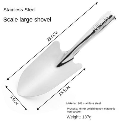 Heavy Duty Garden Trowel Ergonomic Grip Hand Shovel for Digging  Planting