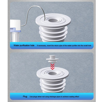 One Way Valve Seal Pipe Sealing Ring Water Pipe Plug Floor Drain Drain Cover