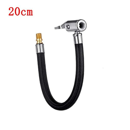 Car Air Tyre Tire Chuck Inflator Pump Hose Adapter Valve Connector Tools Clip AU