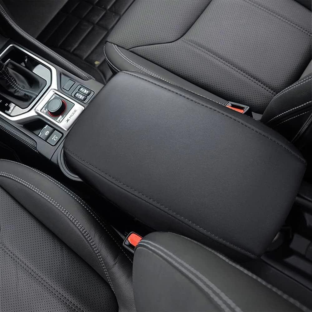 Car Center Console Lid Armrest Cover Custom Compatible with For 2019-2024 Subaru Forester