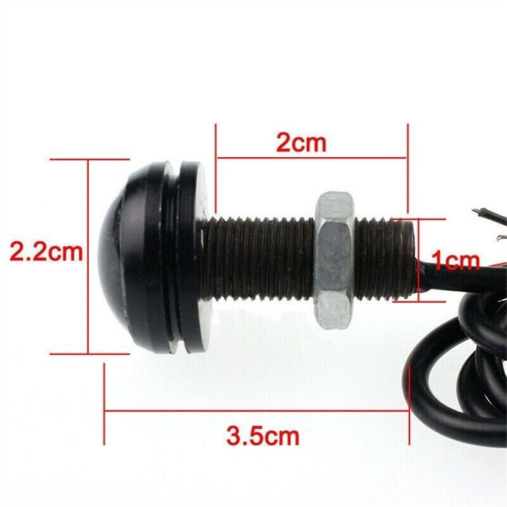 AU NEW 2x Car Auto 12V LED Reversing Backup Lamp Light Daytime Running Lights
