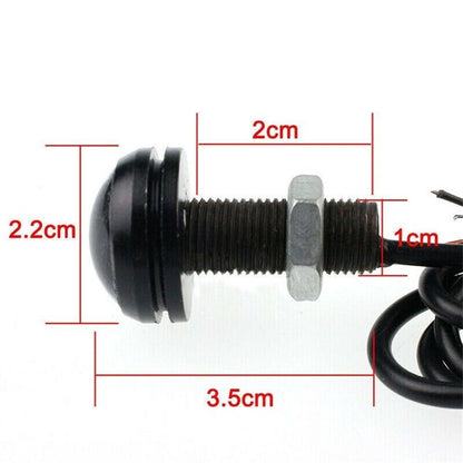 AU NEW 2x Car Auto 12V LED Reversing Backup Lamp Light Daytime Running Lights