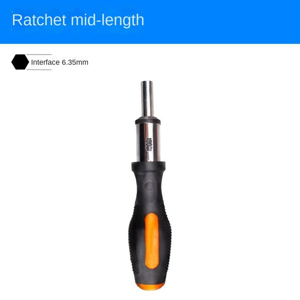 1/4 Inch Hex Ratchet Screwdriver Handle Adjustable Screwdriver  Bicycle