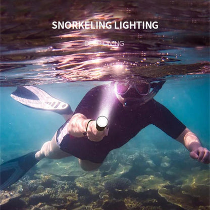Waterproof Diving Light LED Underwater Scuba Flashlight Bright Torch Dive Lamp
