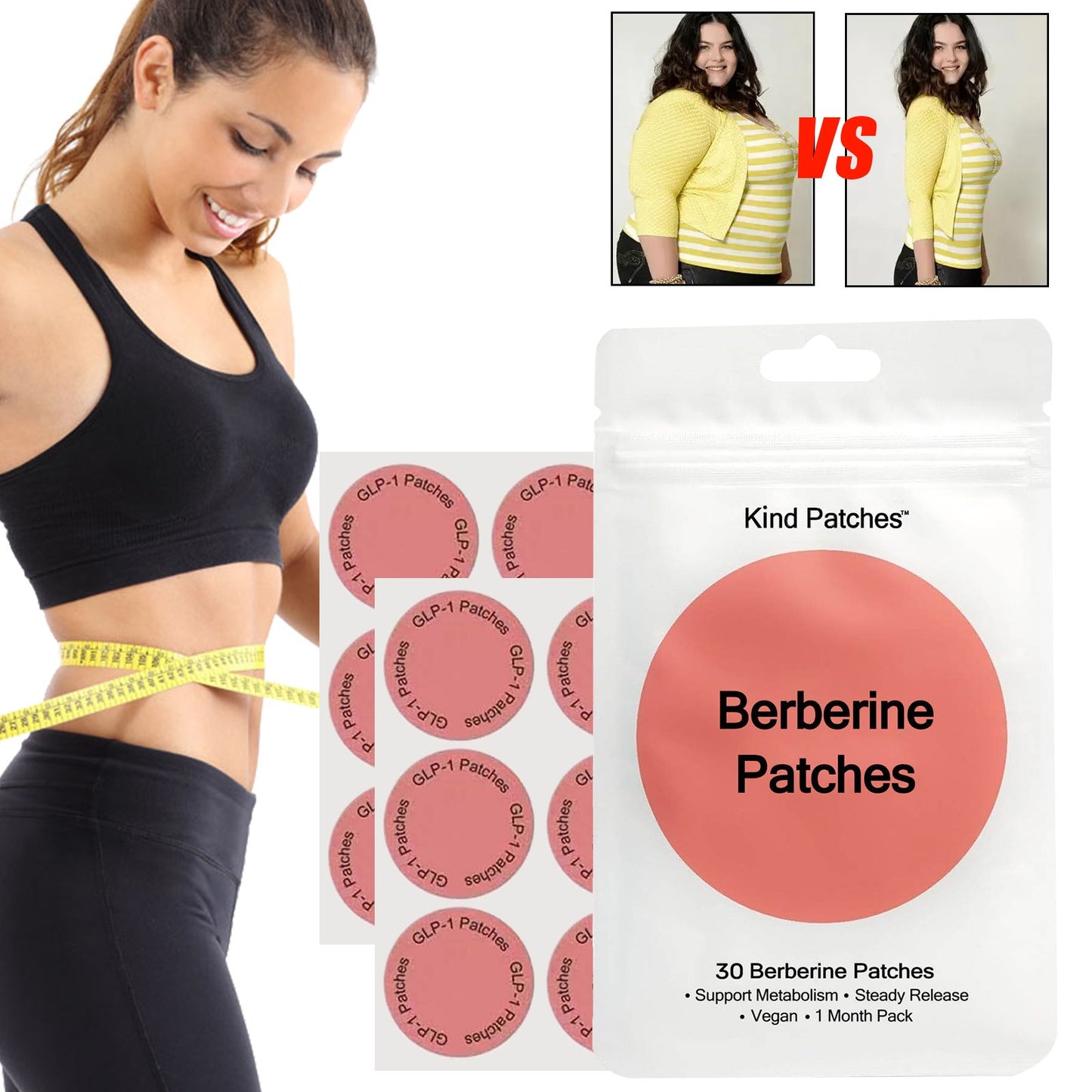30-120PCS Weight-loss Patches Slimming Patches Weight Management Tools