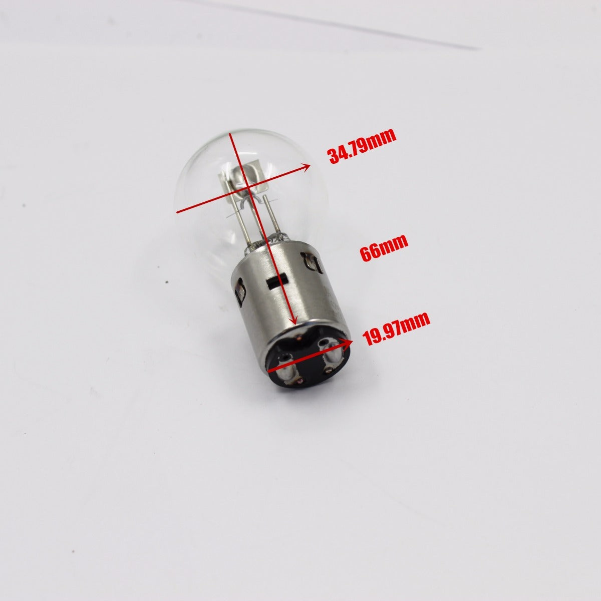 Pair of Headlight Bulbs Compatible with Honda CT110 Posty Bike 12V Bulb Postie Head Light