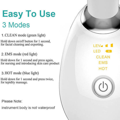 Neck Anti Wrinkle Face Beauty Device Skin Lifting Tighten Rejuvenation Massager
