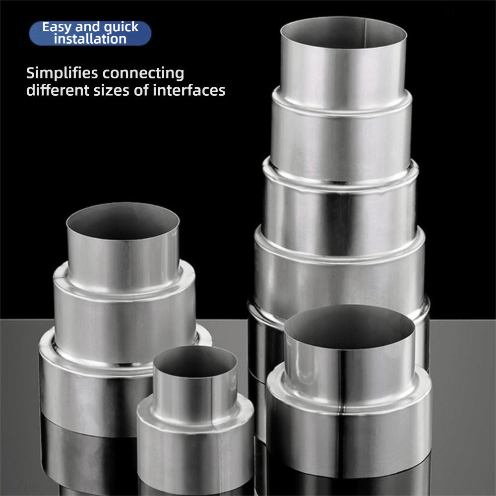 Stainless Steel Exhaust Pipe Reducer Adapter Pipeline Variable Diameter Joint