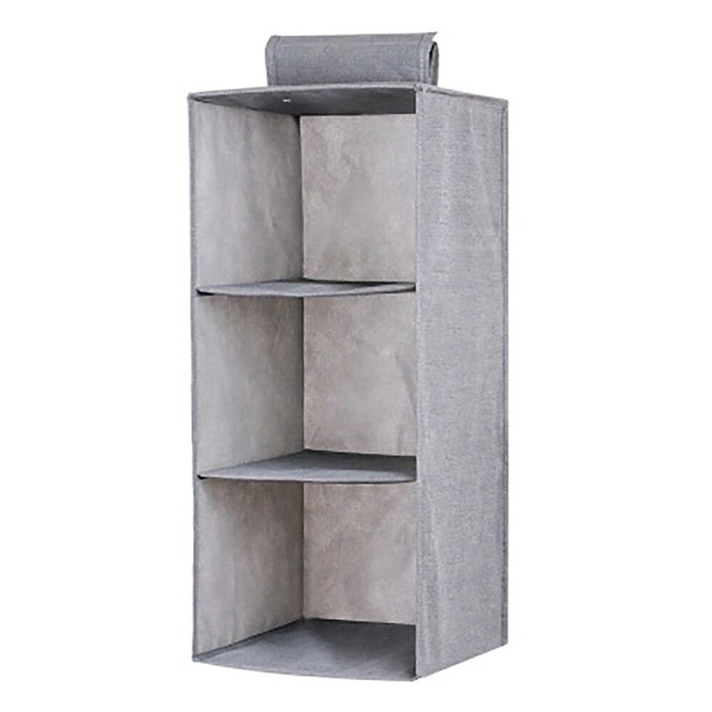 3/4/5 Layer Hanging Organiser Clothes Storage Wardrobe Garment Shelves Shoe Tidy