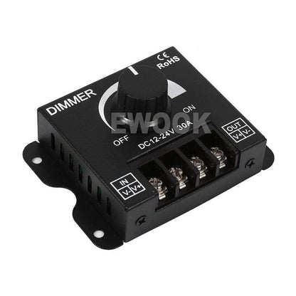 DC 12v 24v 30A Led Switch Dimmer Controller For Led Strip Light Single Colour