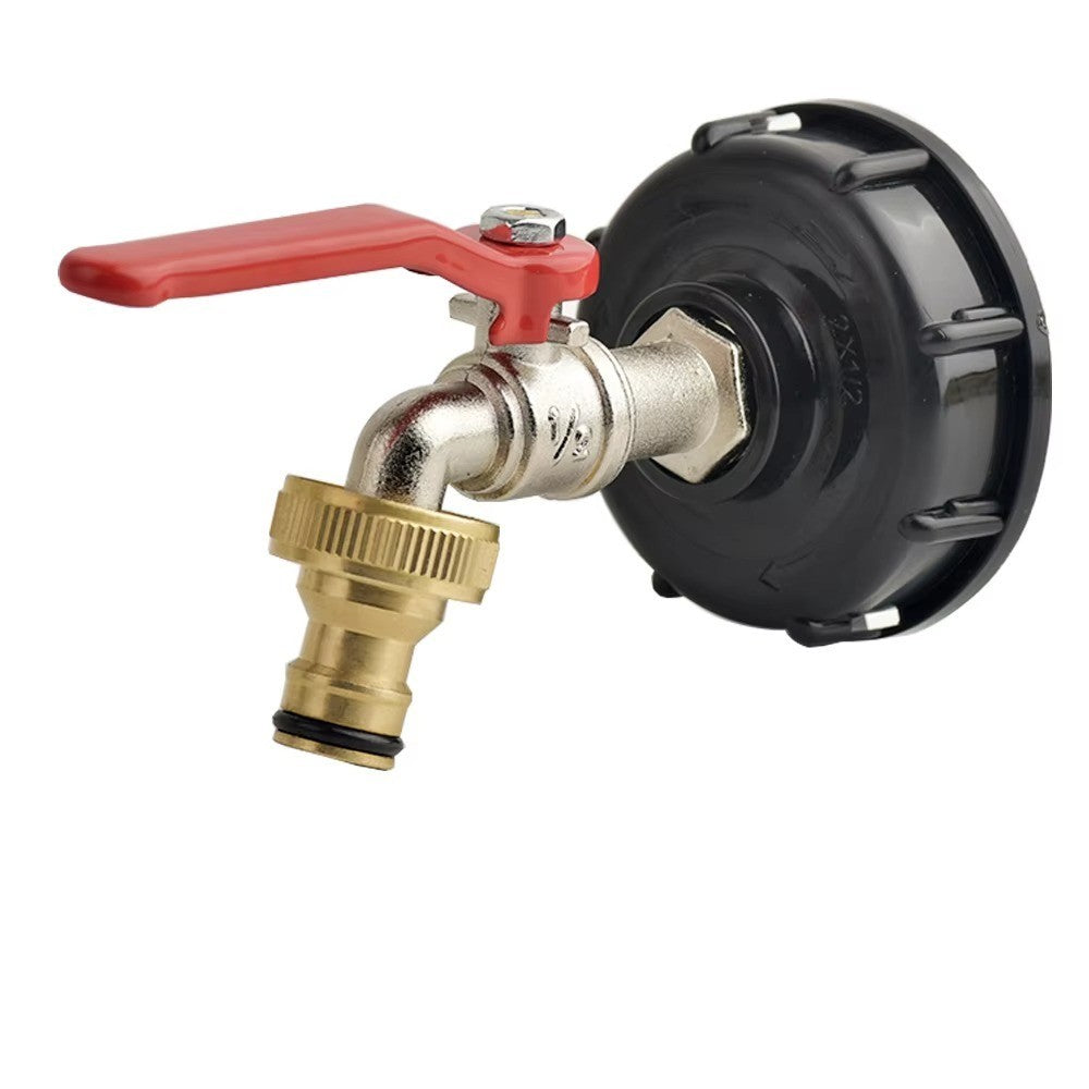 IBC Tank to 1/2"Connector Adapter Fittings Tool S60X6 Yard Garden Water Tap Hose