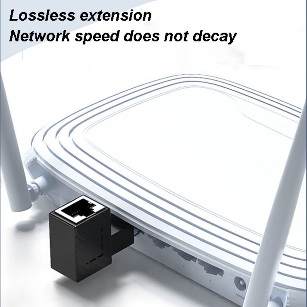 Male To Female Ethernet Cord Extender for Cat5 Cat6 LAN Ethernet Network Cable