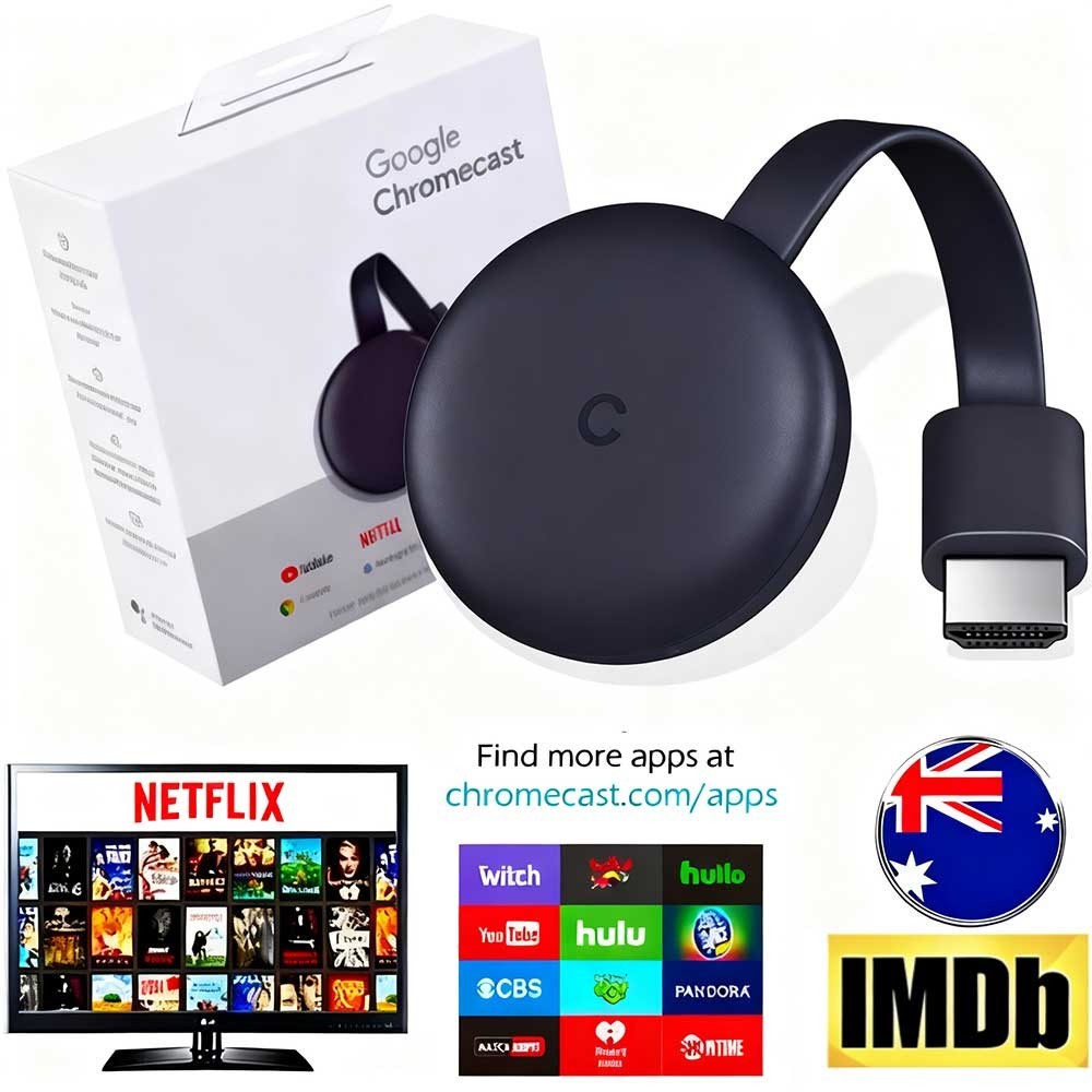 5G 4K Chromecast Wireless HDMI Display Adapter Screen Phone Mirroring Extender