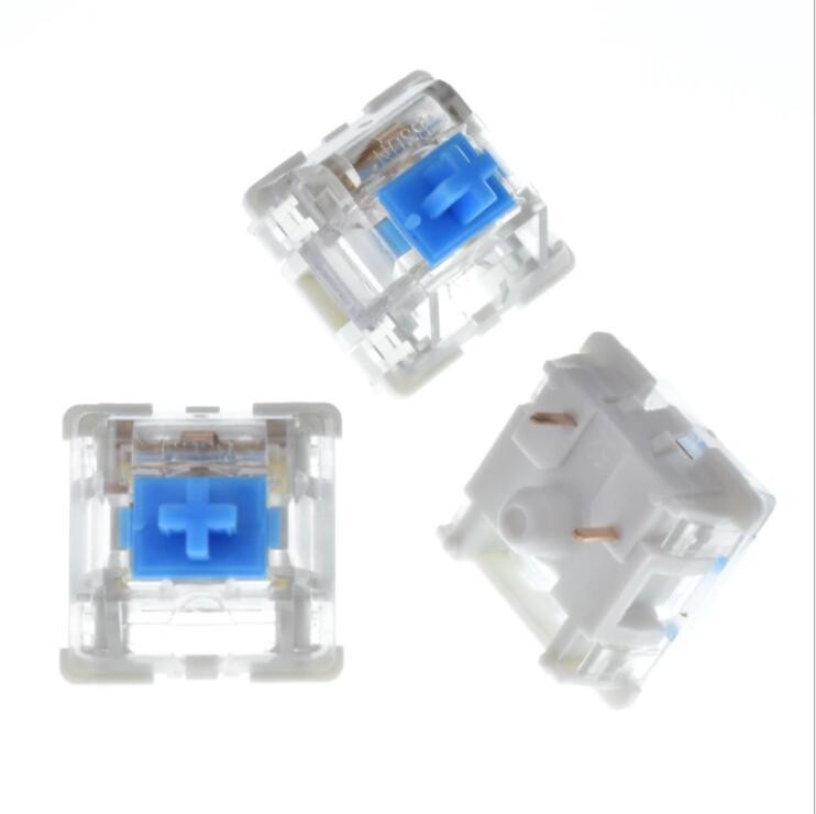 Mechanical Keyboard Switches, Blue Clicky 3-Pin 10/20/50/100Pcs
