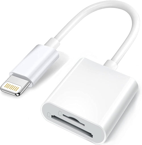 Compatible with iPhone to SD TF Card Camera Reader Adapter for iPhone 14/13/12/11 Pro Max