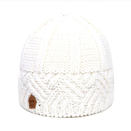 Women Winter Warm Slouch Bubble Beanie Hat Comfy Thermal Knitted Crochet Cap