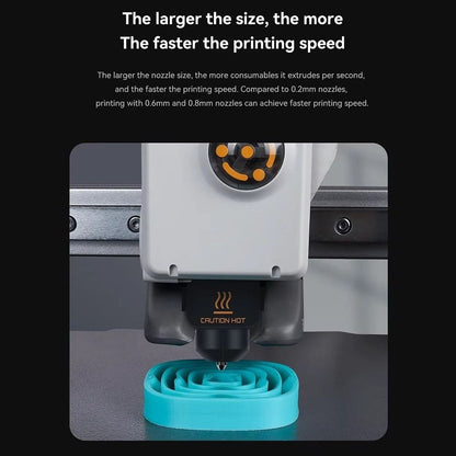 0.2mm 0.4mm 0.6mm 0.8mm Hot End Print Head Hotend for Bambu Lab A1/A1 mini