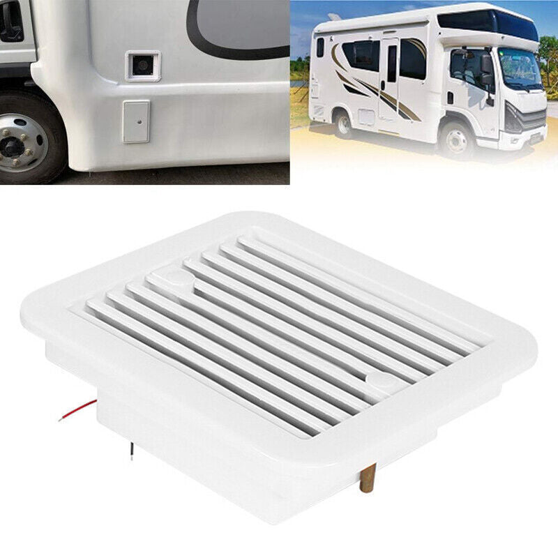 RV Caravan Motorhome Side Air Trailer Vent Ventilation Cooling Exhaust Fan 12V