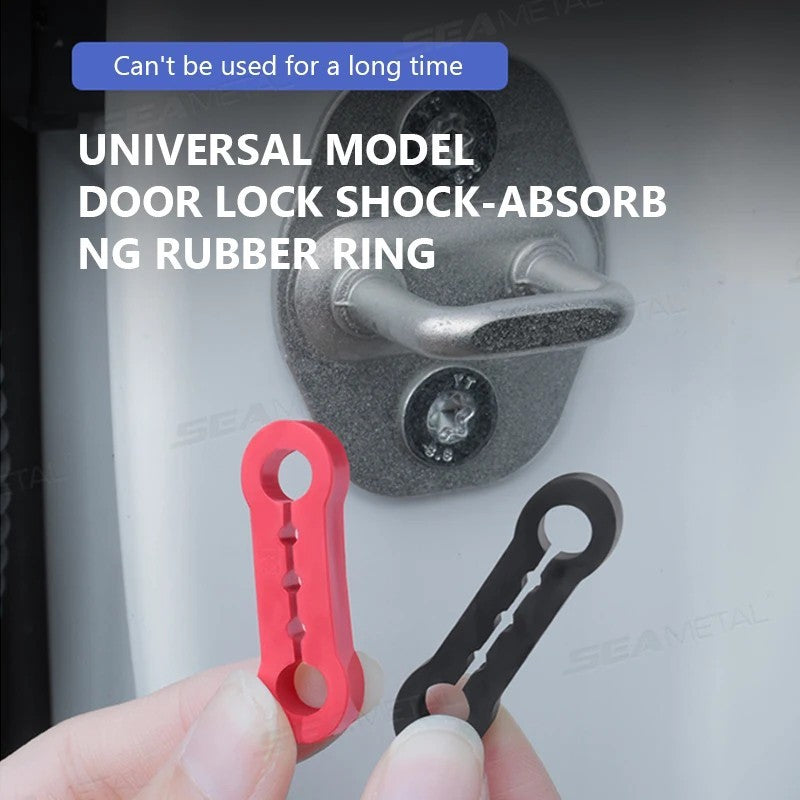 4PCS Car Door Lock Damper Buffer Pads Silicone Shock Absorber Anti Noise UK