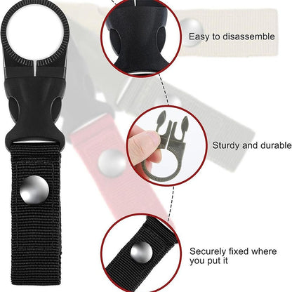 Hanging Clasp Water Bottle Buckle Holder Backpack Bottle Hanger  Travel Hiking