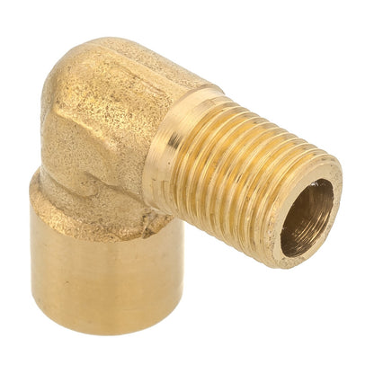 Threaded Brass Elbow 1/8" BSP Fitting Female To Male 90 Degree Pipe Connector