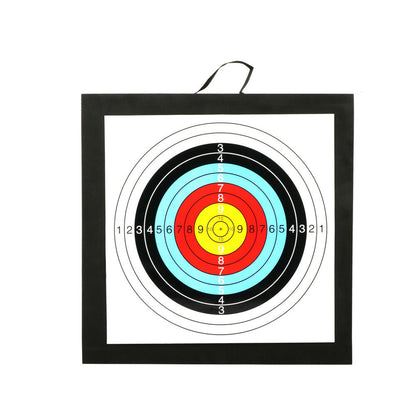 High Density Foam Archery Target For Compound & Recurve Bows with 10pcs Paper