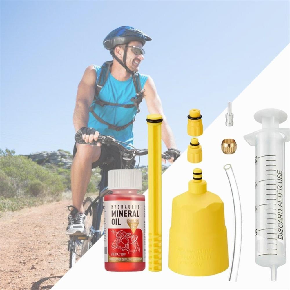 Bike Disc Brake Bleed Set Hydraulic Mineral Oil Bleed Kit for Shimano Brake AU
